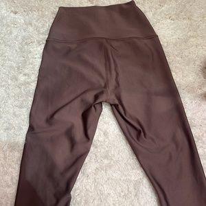Brown alo leggings